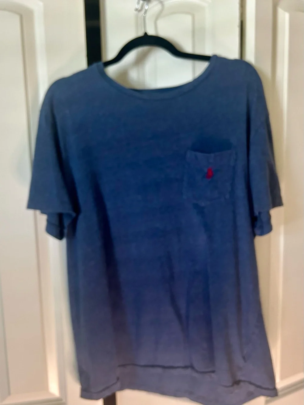 Polo by Ralph Lauren Short Sleeve Pocket Tee - Navy & Burgundy